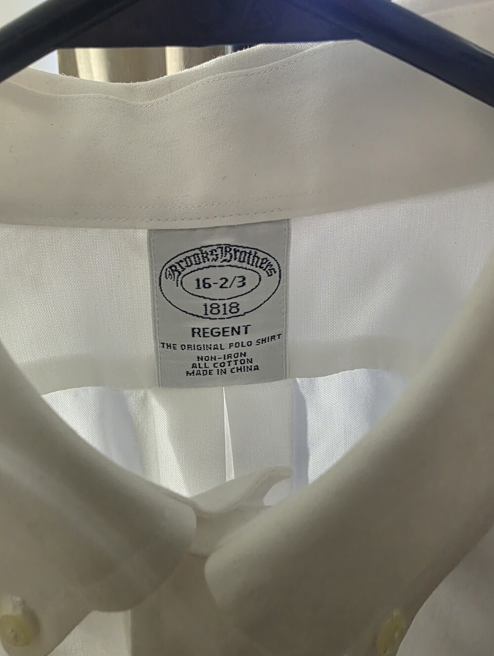 Brooks Brothers White Regent Men's Dress Shirt